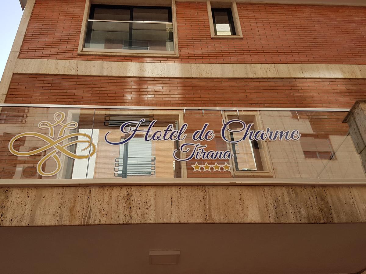 Hotel de Charme Tirana Exterior foto